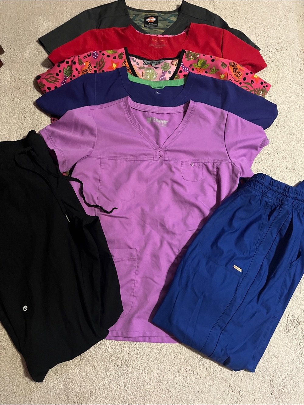 Scrub Tops Scrub Bottoms scrubs Bundle